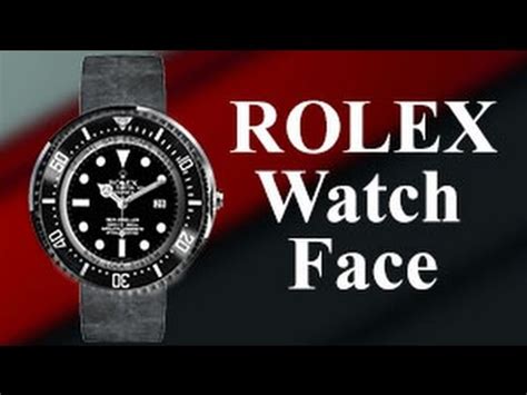 rolex faces for android wear|Rolex Watch Face for Android Wear and Wear OS.